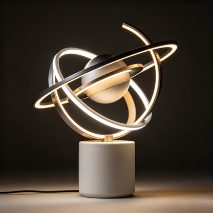 Modern Geometric Surround LED Ambient Light